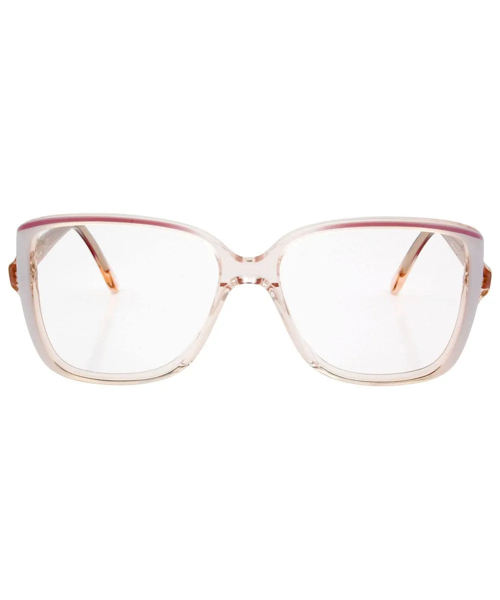 TRAZY Purple Clear Glasses Frames sold by Giant Vintage product image thumbnail 3