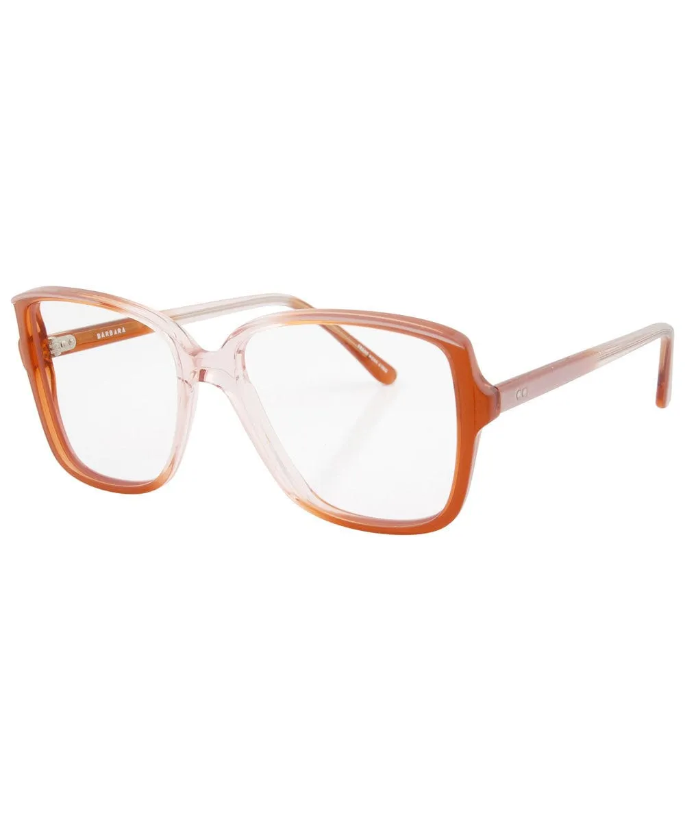 TRAZY Brandy Clear Glasses Frames sold by Giant Vintage product image thumbnail 2