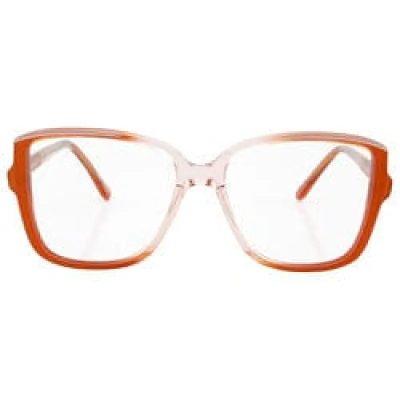 TRAZY Brandy Clear Glasses Frames sold by Giant Vintage