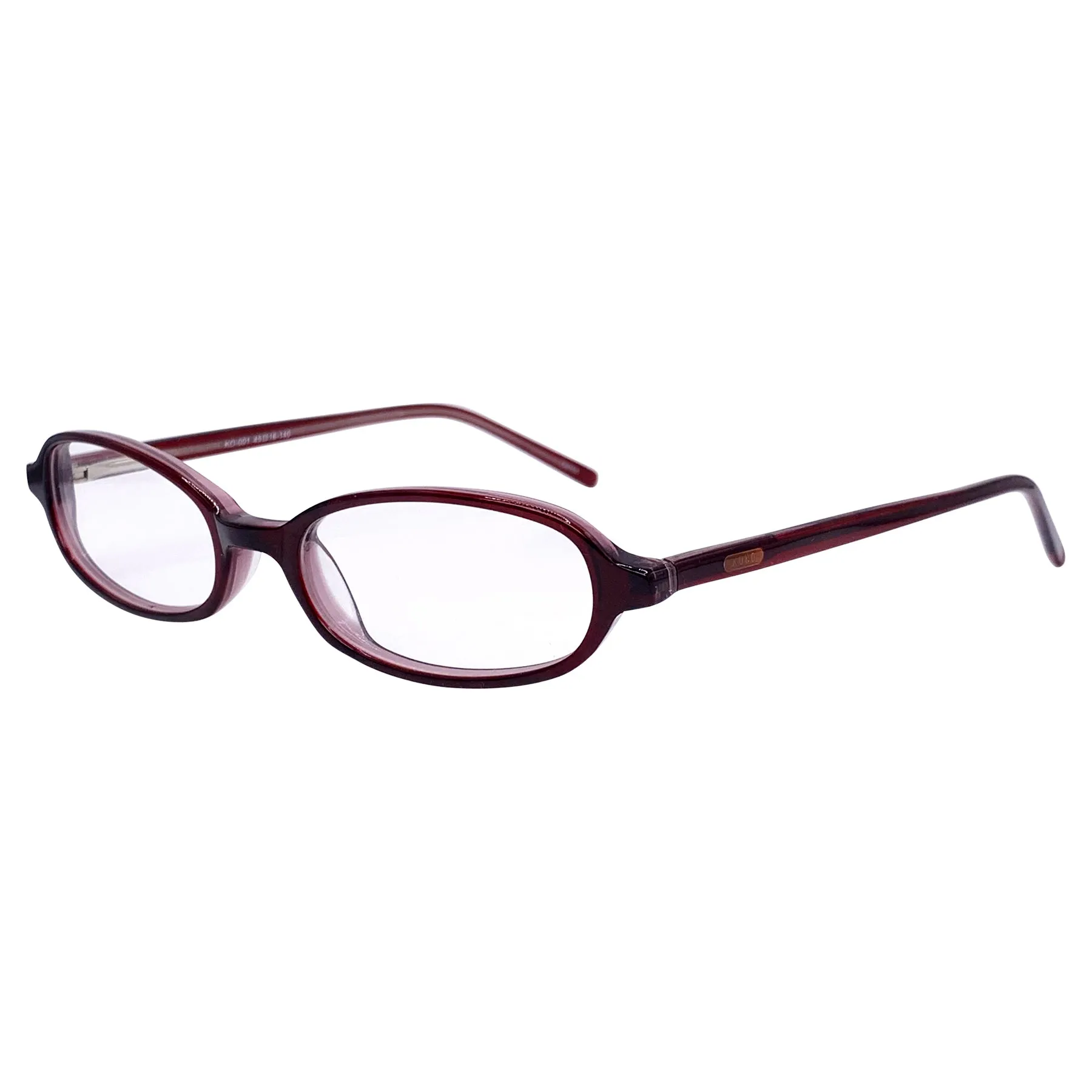 VERY BERRY Clear Bayonetta-Style Glasses sold by Giant Vintage product image thumbnail 4