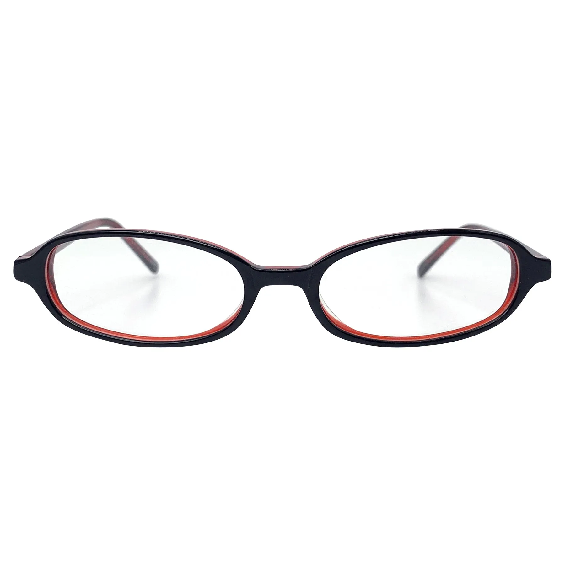 VERY BERRY Clear Bayonetta-Style Glasses sold by Giant Vintage