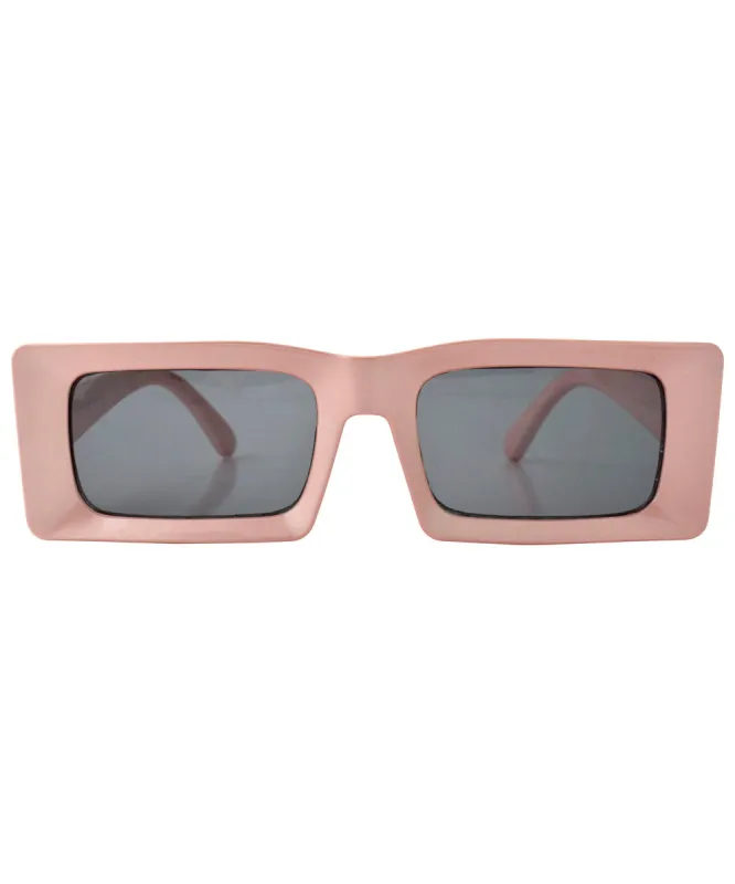DEUCE Pink Square Sunglasses sold by Giant Vintage