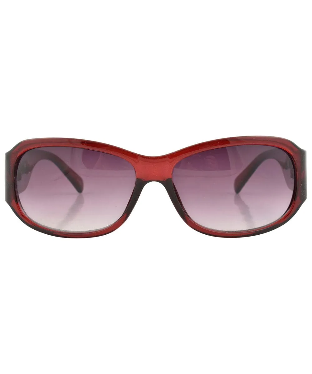 MANDY Wine Indie Sunglasses sold by Giant Vintage product image thumbnail 2