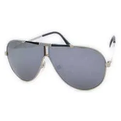 THE MARK Gold/Gray Aviator Sunglasses sold by Giant Vintage