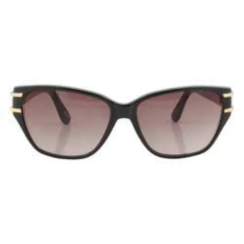 CHATTY Black 80s Sunglasses sold by Giant Vintage