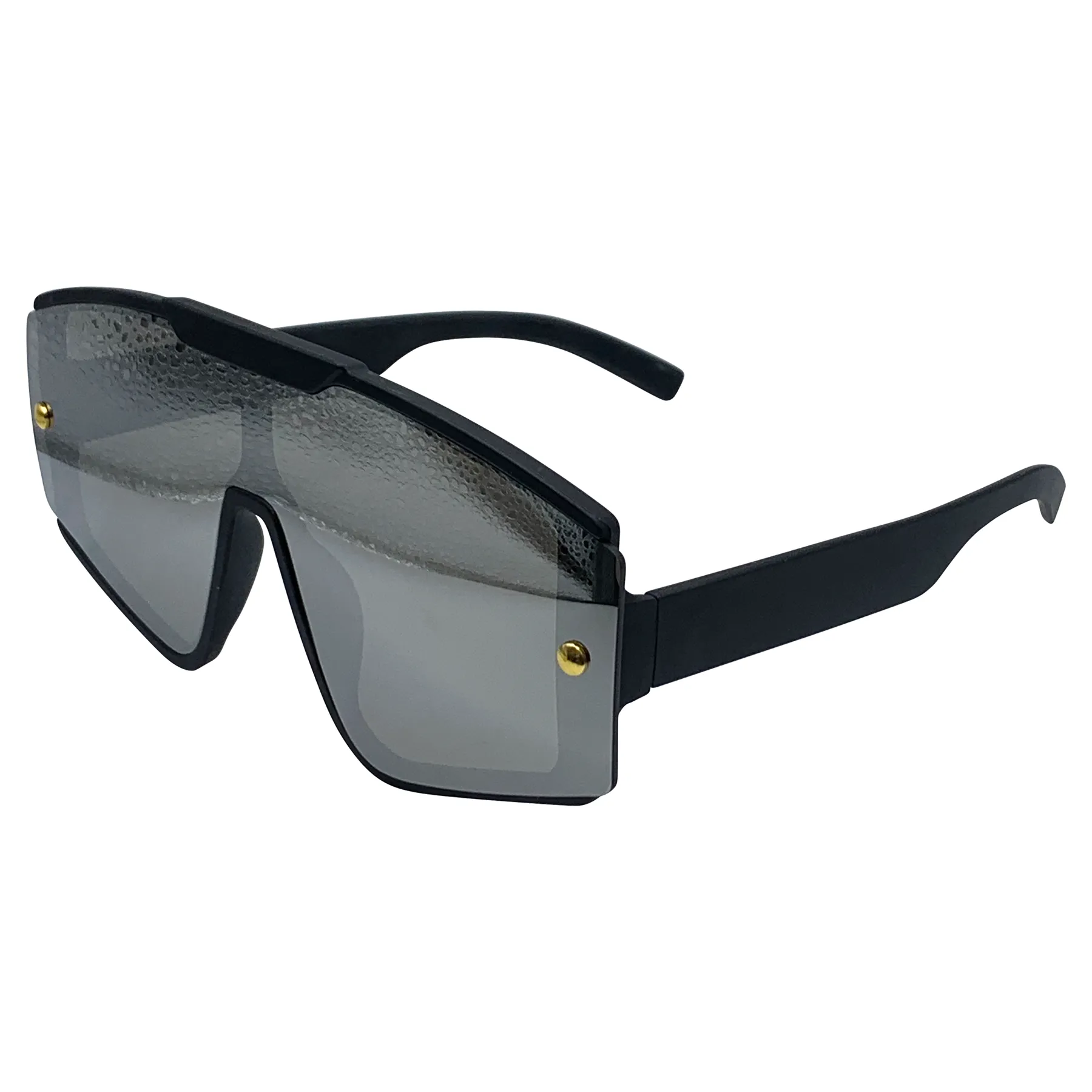 SNOWFLAKE Sleek Retro-Style Ski Shield Sunglasses sold by Giant Vintage product image thumbnail 5
