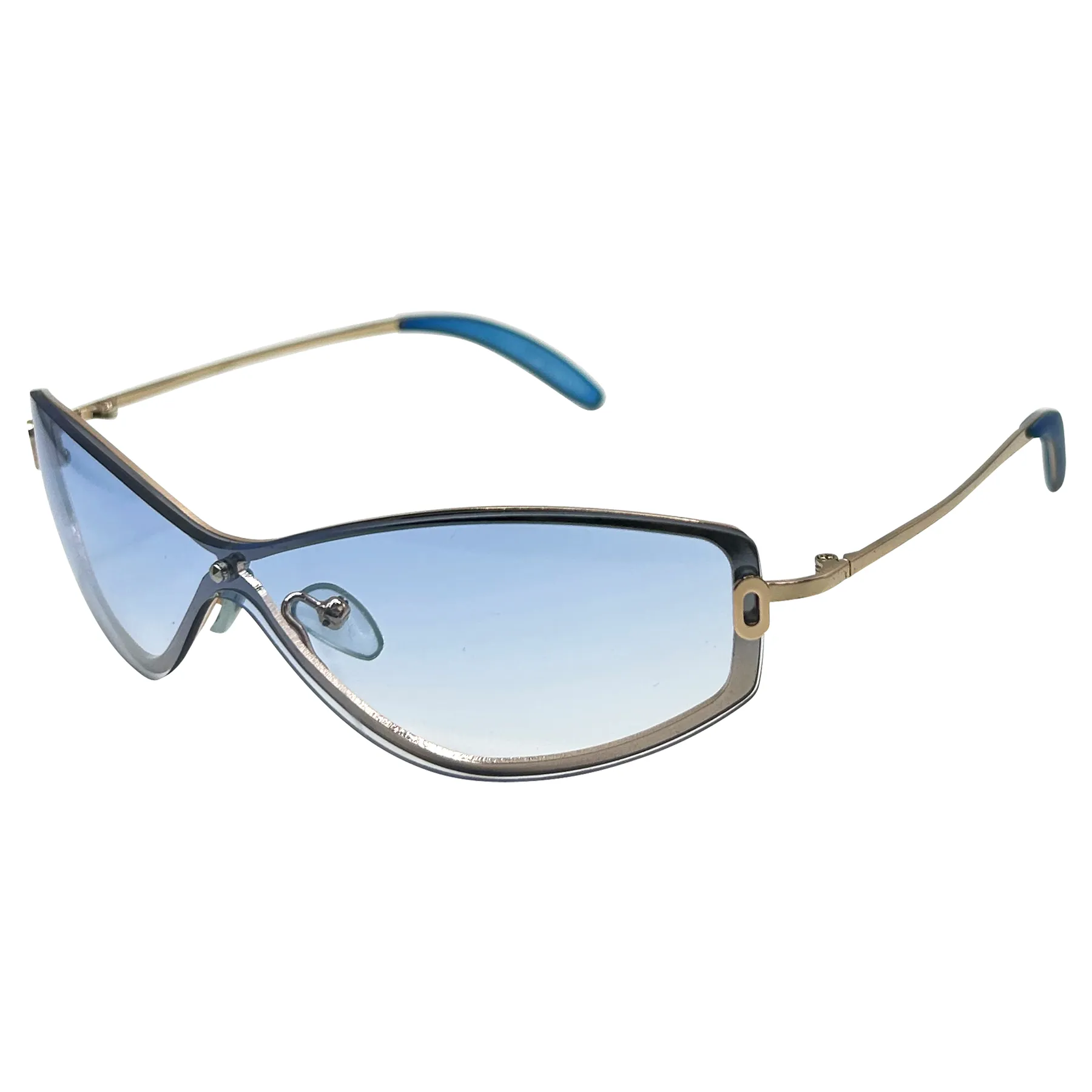 UMBRELLA Square Y2K Sunglasses sold by Giant Vintage product image thumbnail 4