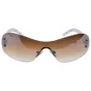 DIGITALS Iron Y2K Rimless Sunglasses sold by Giant Vintage