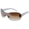DIGITALS Iron Y2K Rimless Sunglasses sold by Giant Vintage