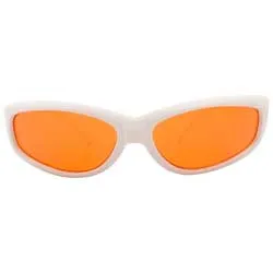 FIRE Orange Sports Sunglasses sold by Giant Vintage