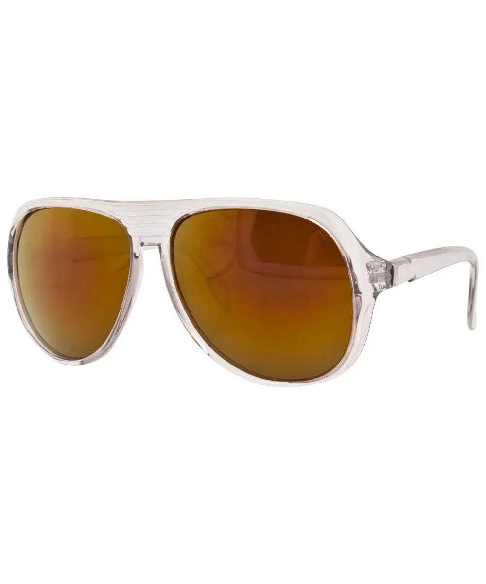 TUDE Crystal Aviator Sunglasses sold by Giant Vintage