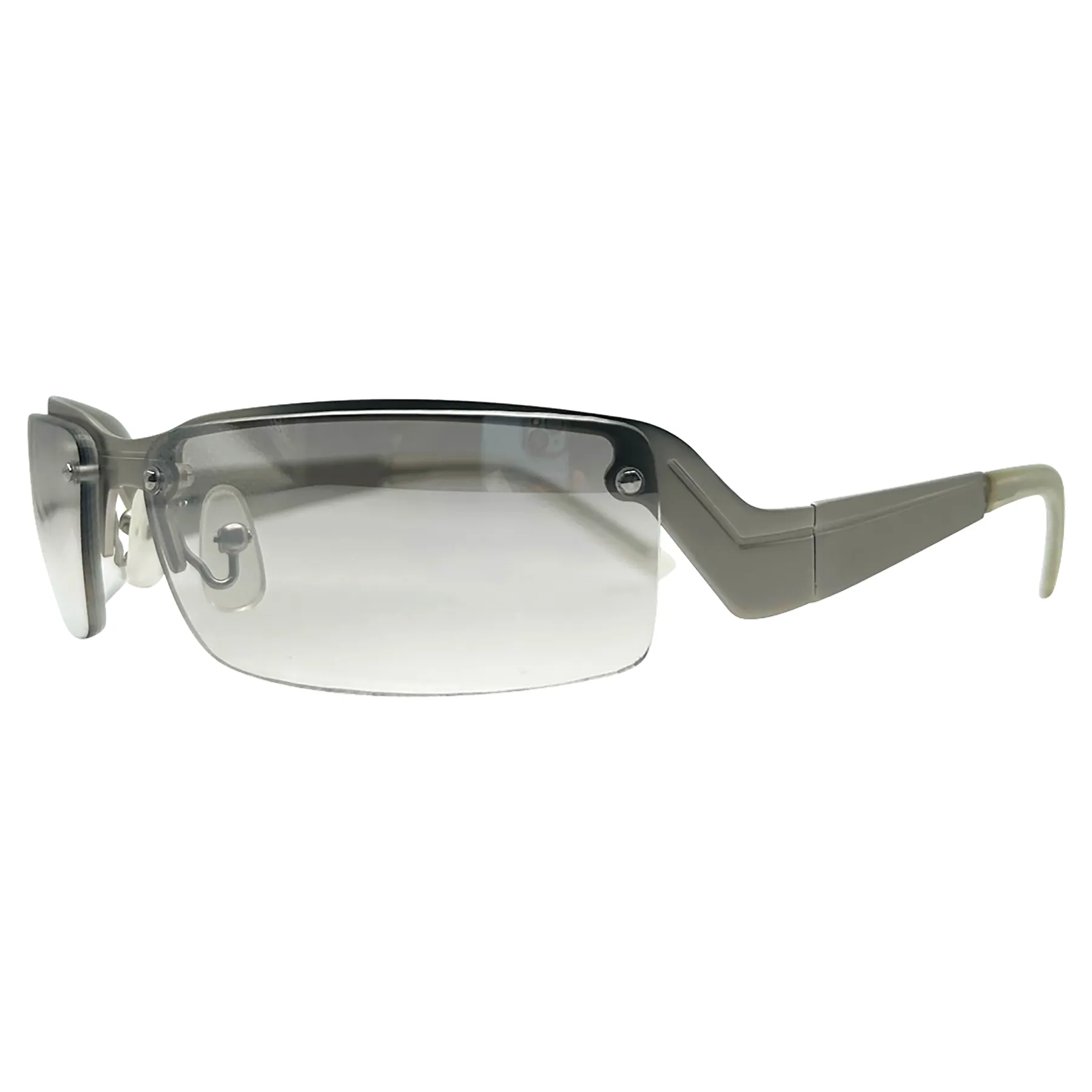 CAPSULE Futuristic Rimless Sunglasses sold by Giant Vintage product image thumbnail 3