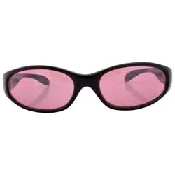 COOGIE Black/Pink Oval Sunglasses sold by Giant Vintage