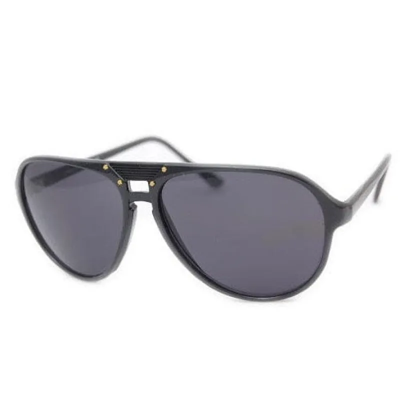 THE VALLEY Black Aviator Sunglasses sold by Giant Vintage