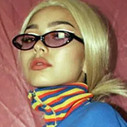 SPRITE Black/Twilight Cat-Eye Sunglasses sold by Giant Vintage product image thumbnail 3