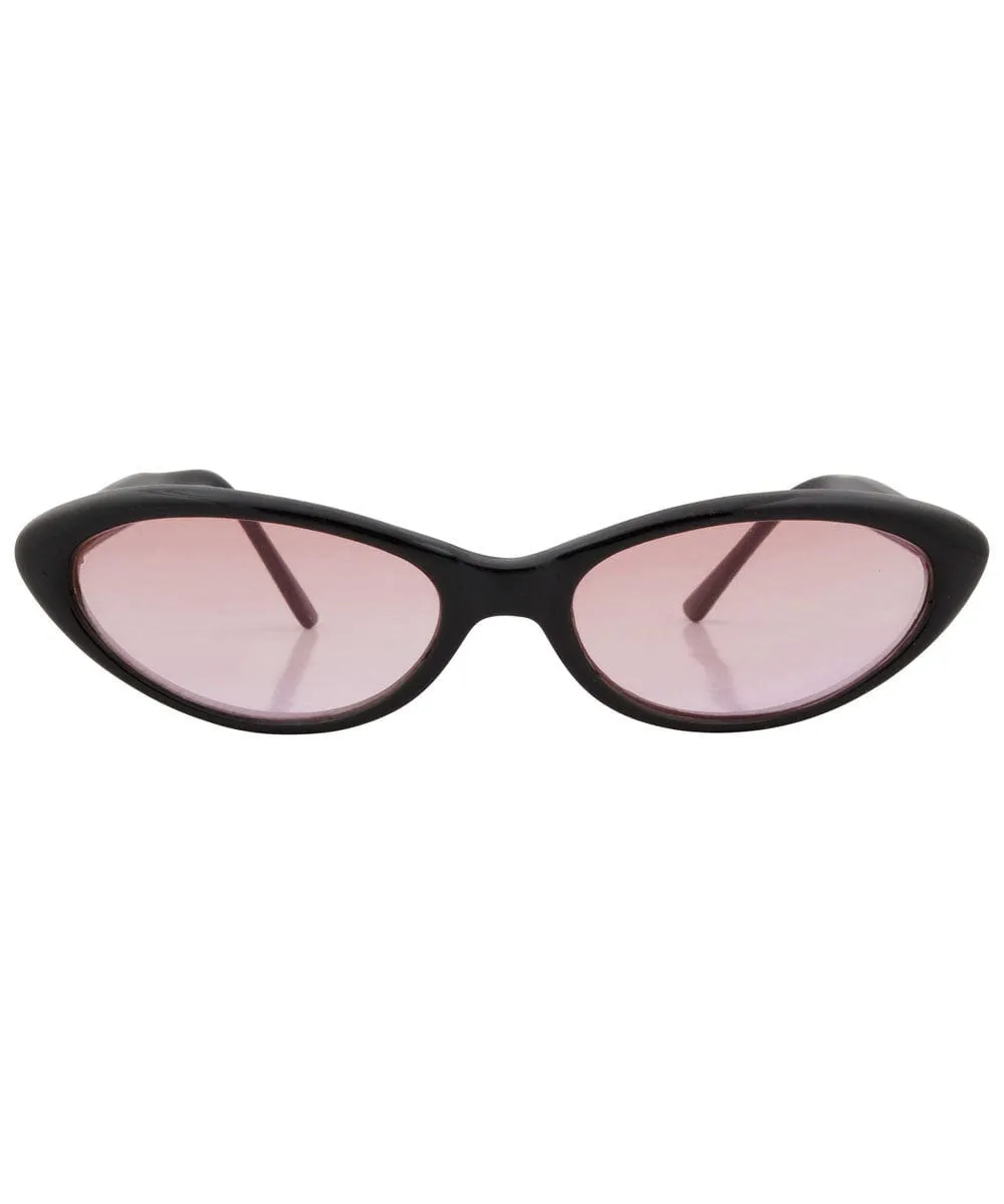 SPRITE Black/Twilight Cat-Eye Sunglasses sold by Giant Vintage