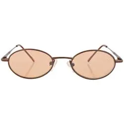ROAR Copper Oval Sunglasses sold by Giant Vintage