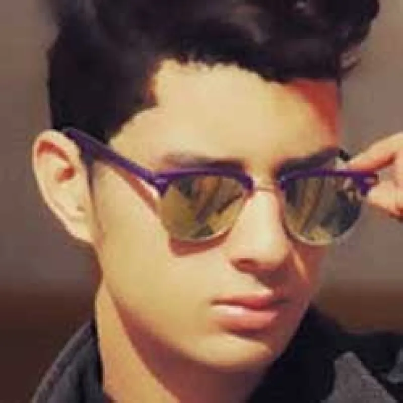 MILO Purple Browline Sunglasses sold by Giant Vintage