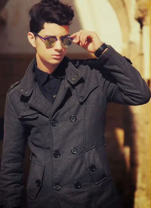 MILO Purple Browline Sunglasses sold by Giant Vintage product image thumbnail 3