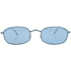 OUTSIDER Blue/Blue Square Sunglasses sold by Giant Vintage