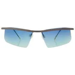 AWESOME Aqua Rimless Sunglasses sold by Giant Vintage