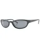 WRAPPED Black/SD Indie Sunglasses sold by Giant Vintage