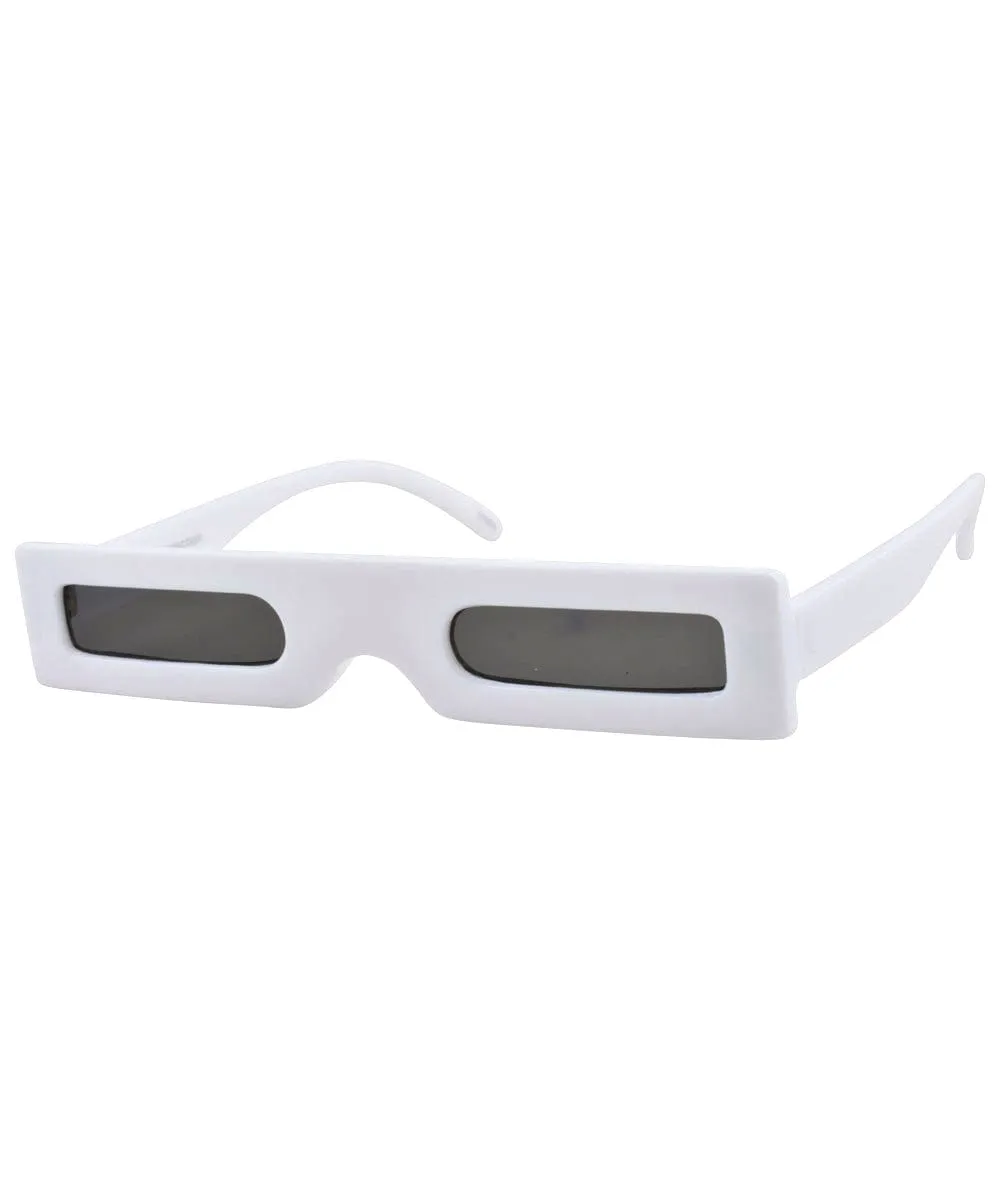 SQUIDS White Square Sunglasses sold by Giant Vintage product image thumbnail 3