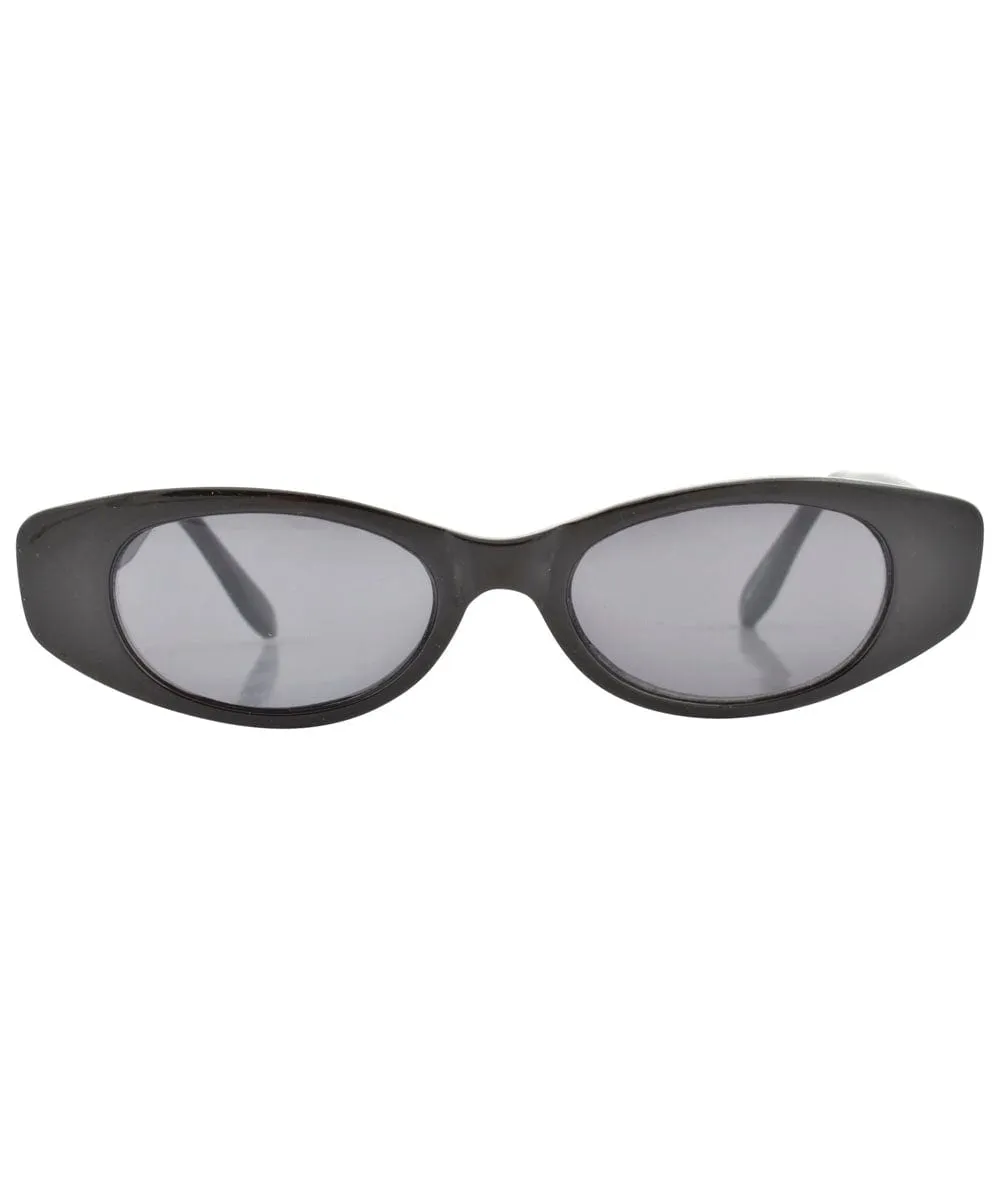 CRUNK Black/SD Cat-Eye Sunglasses sold by Giant Vintage product image thumbnail 3