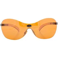 YESBIAN Orange Rimless Sunglasses sold by Giant Vintage