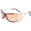 GOODY Tortoise/Brown Fashion-Forward Sunglasses sold by Giant Vintage