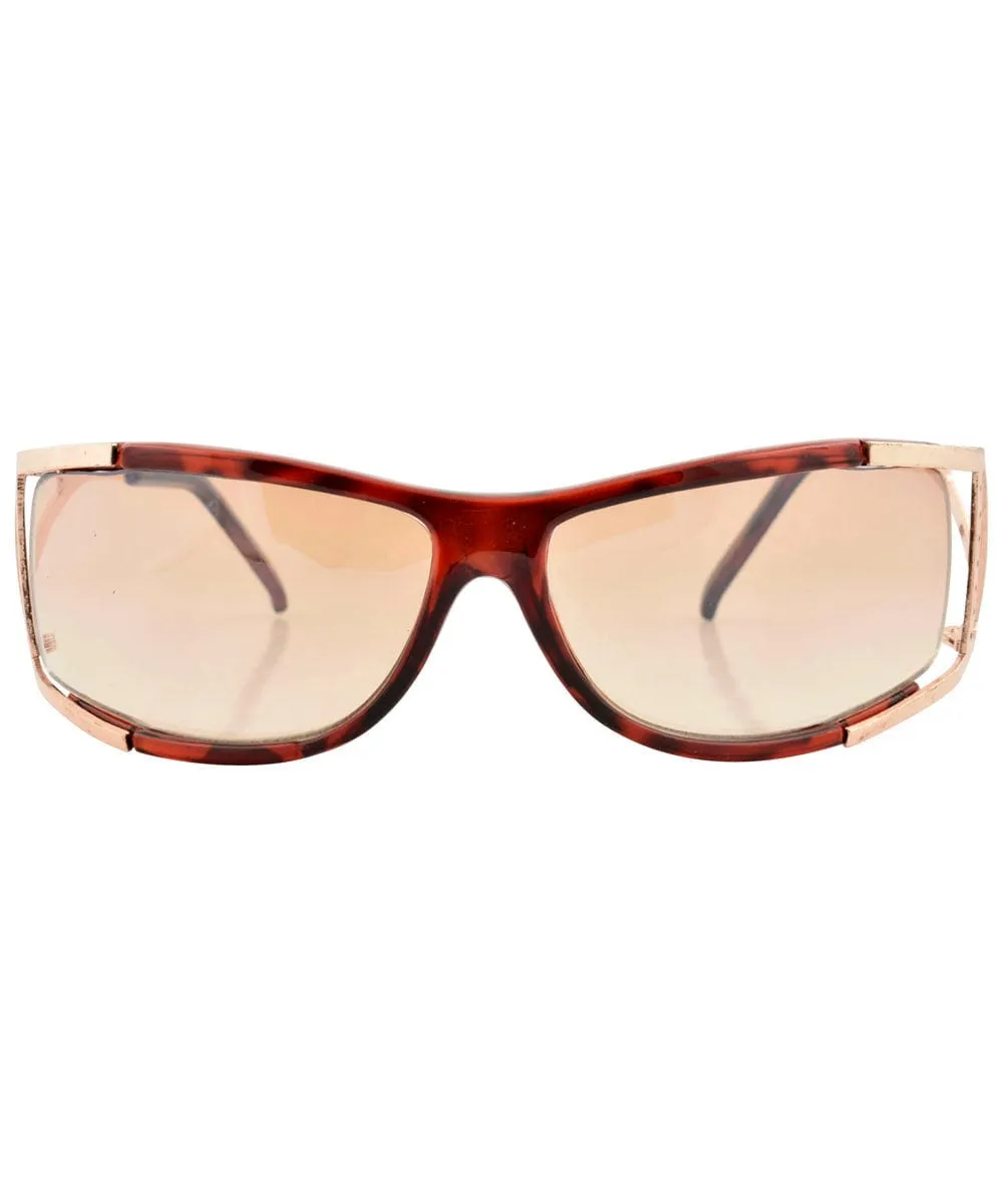 GOODY Tortoise/Brown Fashion-Forward Sunglasses sold by Giant Vintage product image thumbnail 3