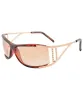 GOODY Tortoise/Brown Fashion-Forward Sunglasses sold by Giant Vintage