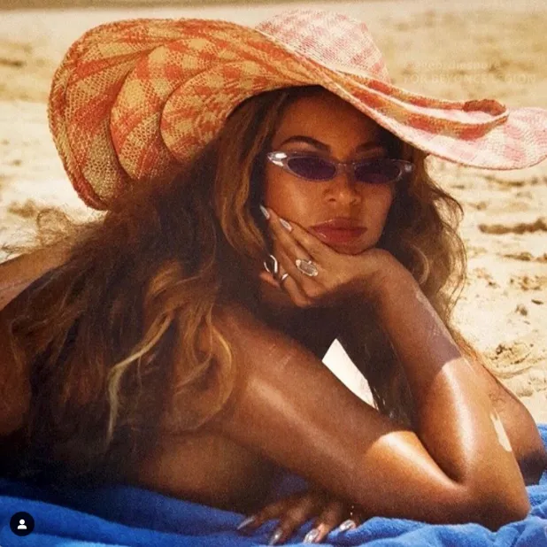 CAROLINA purple/purple Slim Cat-Eye Sunglasses *As Seen On: Beyonce* sold by Giant Vintage product image thumbnail 2