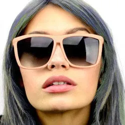 BUDS Peach 80s Sunglasses sold by Giant Vintage