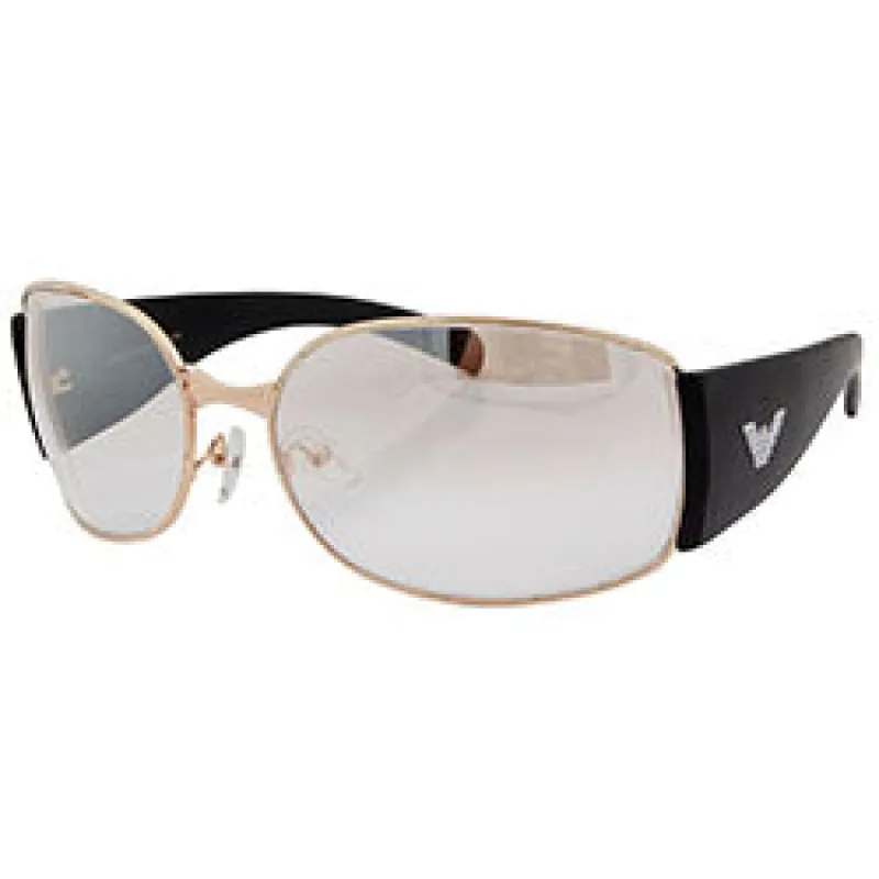 CRYSTALS Gold/Flash Fashion-Forward Sunglasses sold by Giant Vintage