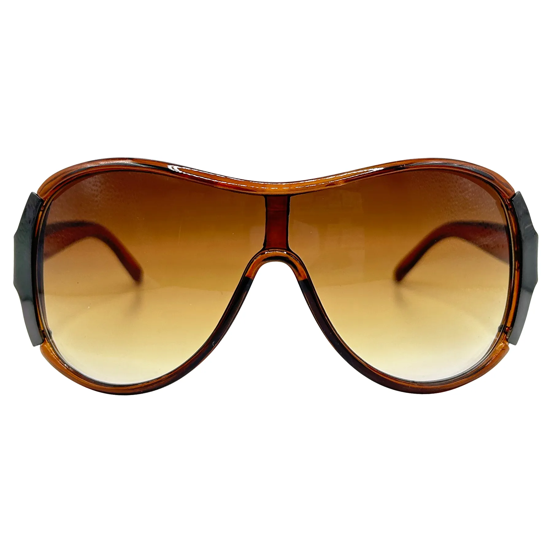 LOVES IT Y2K Shield Sunglasses sold by Giant Vintage product image thumbnail 4