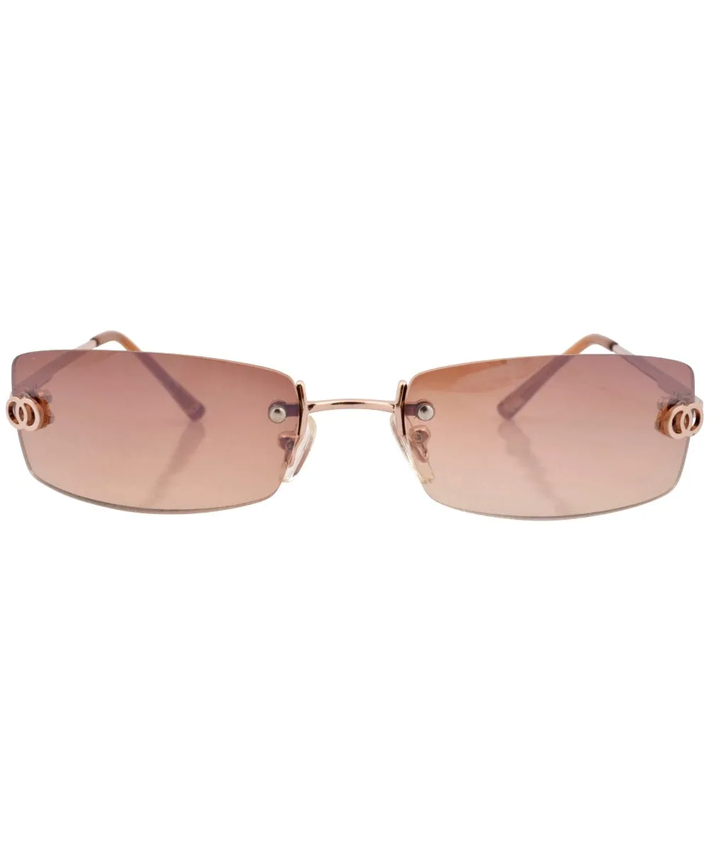 NAUGHTY Gold/Brown sold by Giant Vintage product image thumbnail 3