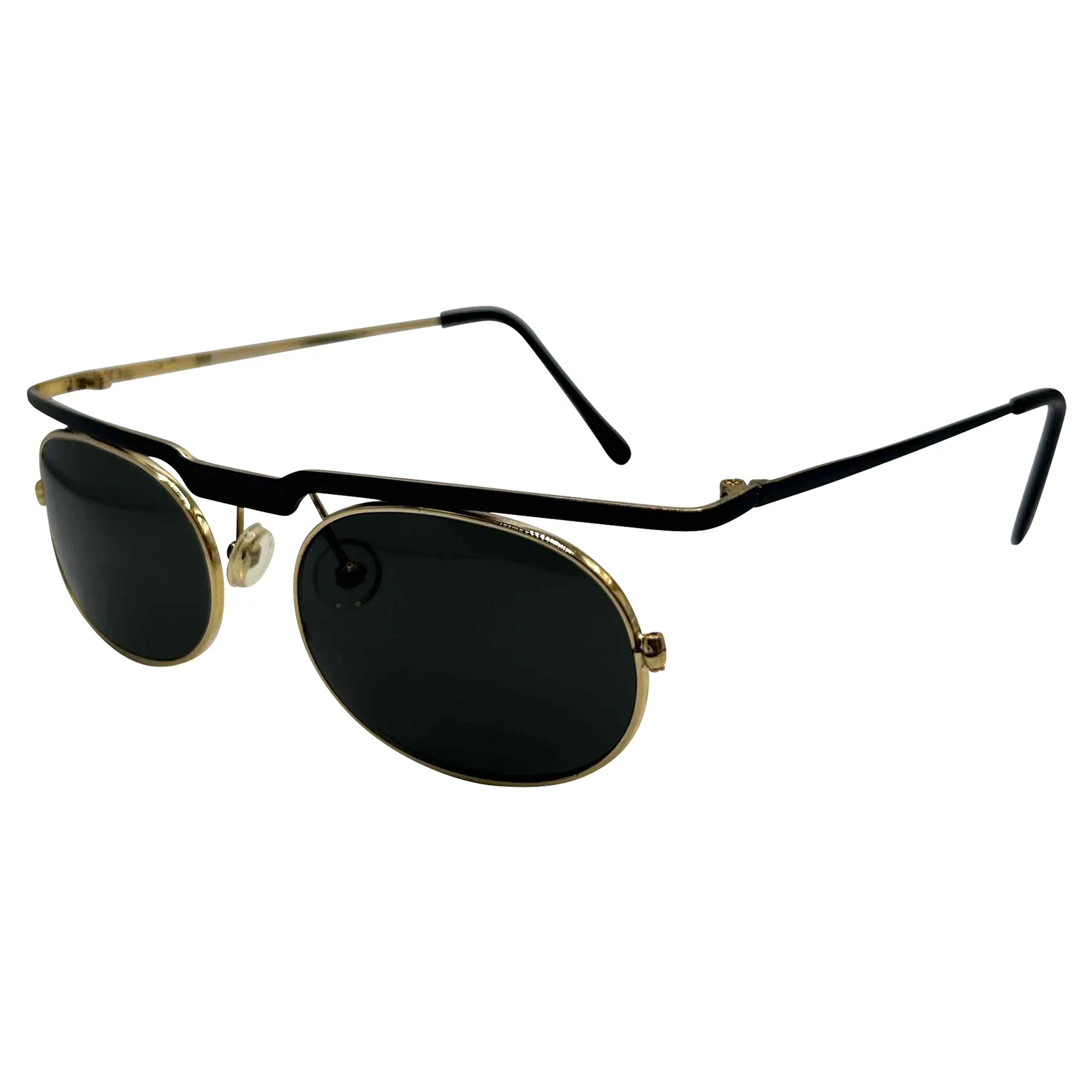 TWIN PEAKS Steampunk 90s Sunglasses sold by Giant Vintage product image thumbnail 2