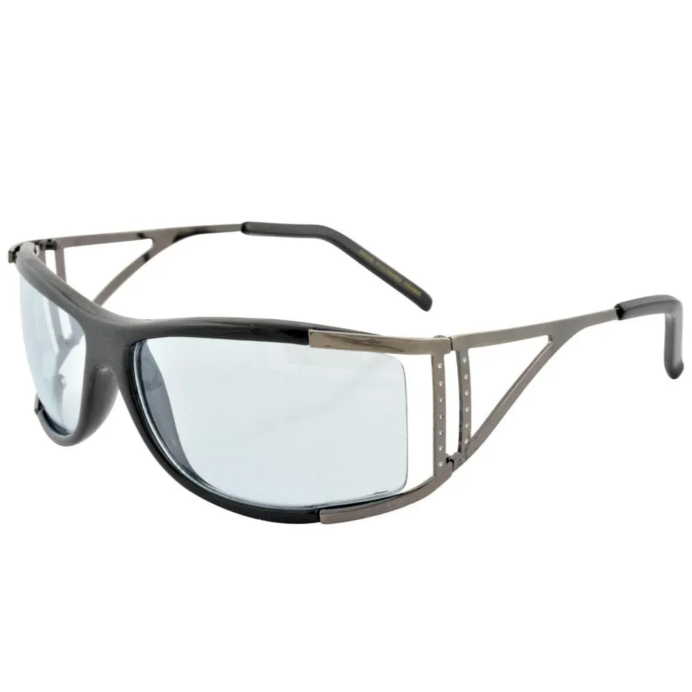 GOODY Black/Blue Fashion-Forward Sunglasses sold by Giant Vintage product image thumbnail 2