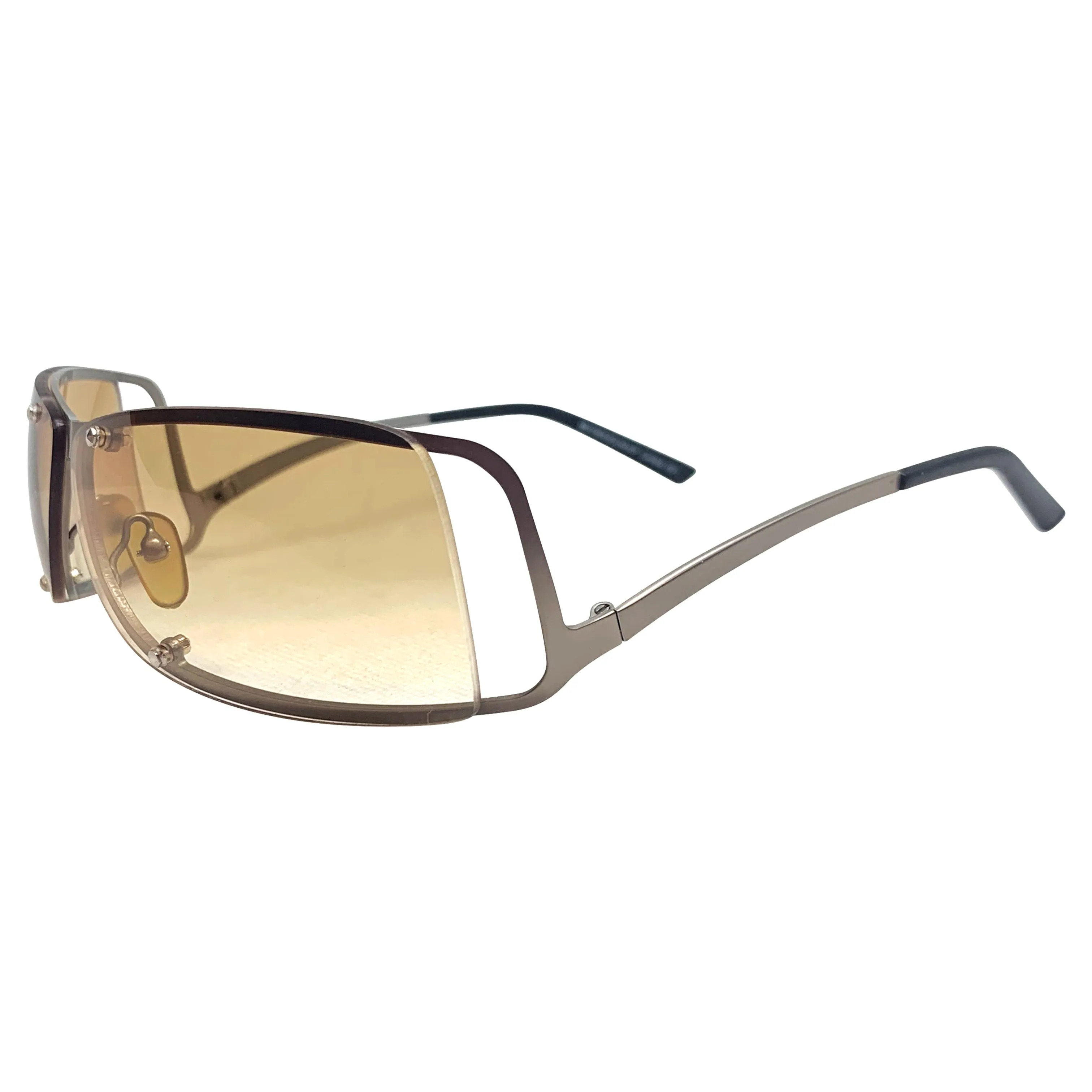 RIDER Honey/Silver Sunglasses sold by Giant Vintage