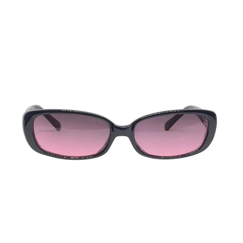 BUGGIN’ Black and Pink 90s Square Sunnies sold by Giant Vintage