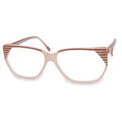 AVIAN Brown Clear Glasses sold by Giant Vintage
