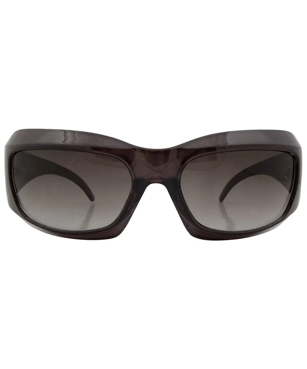 HOITY Smoke Square Sunglasses sold by Giant Vintage product image thumbnail 3