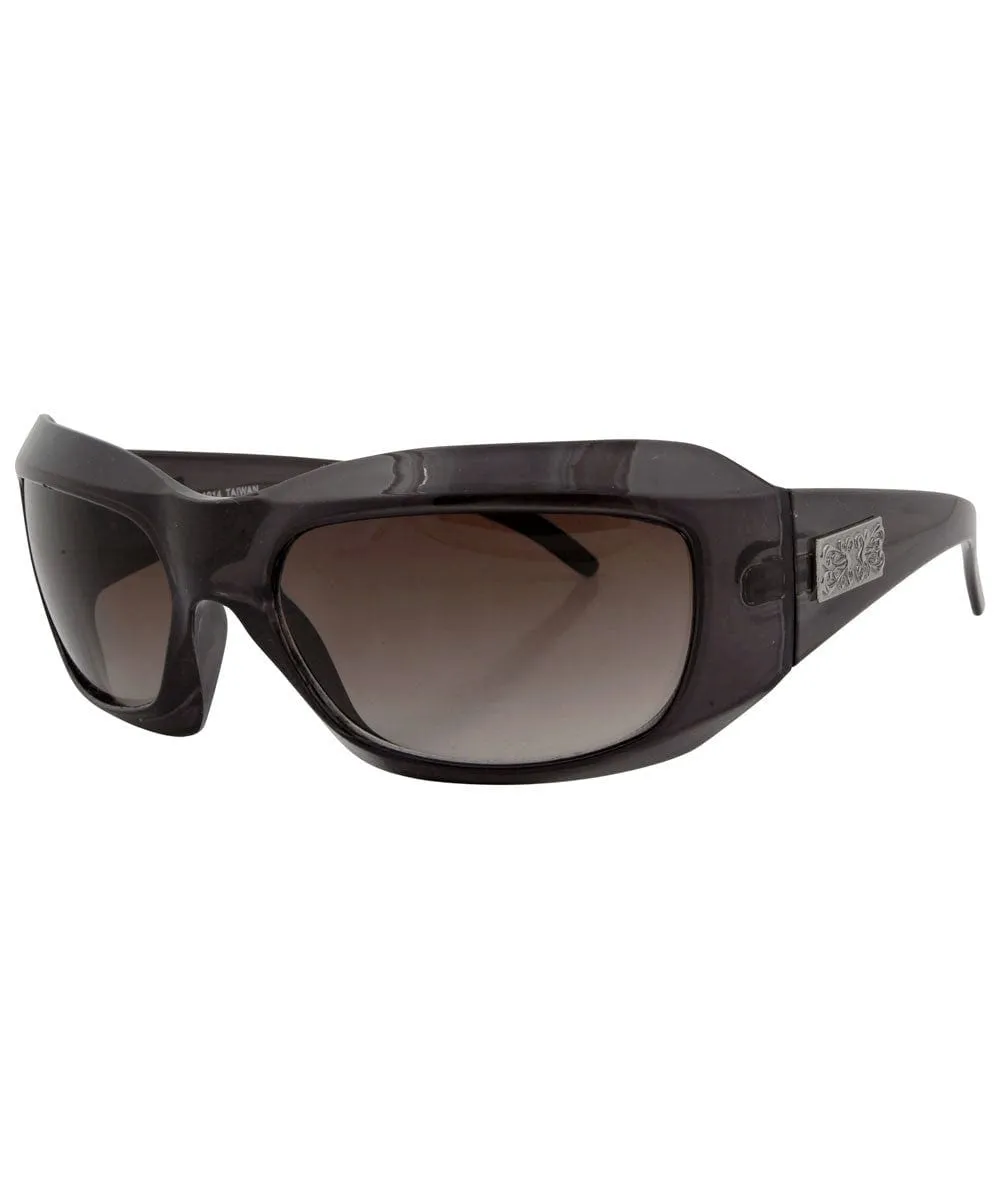 HOITY Smoke Square Sunglasses sold by Giant Vintage product image thumbnail 2