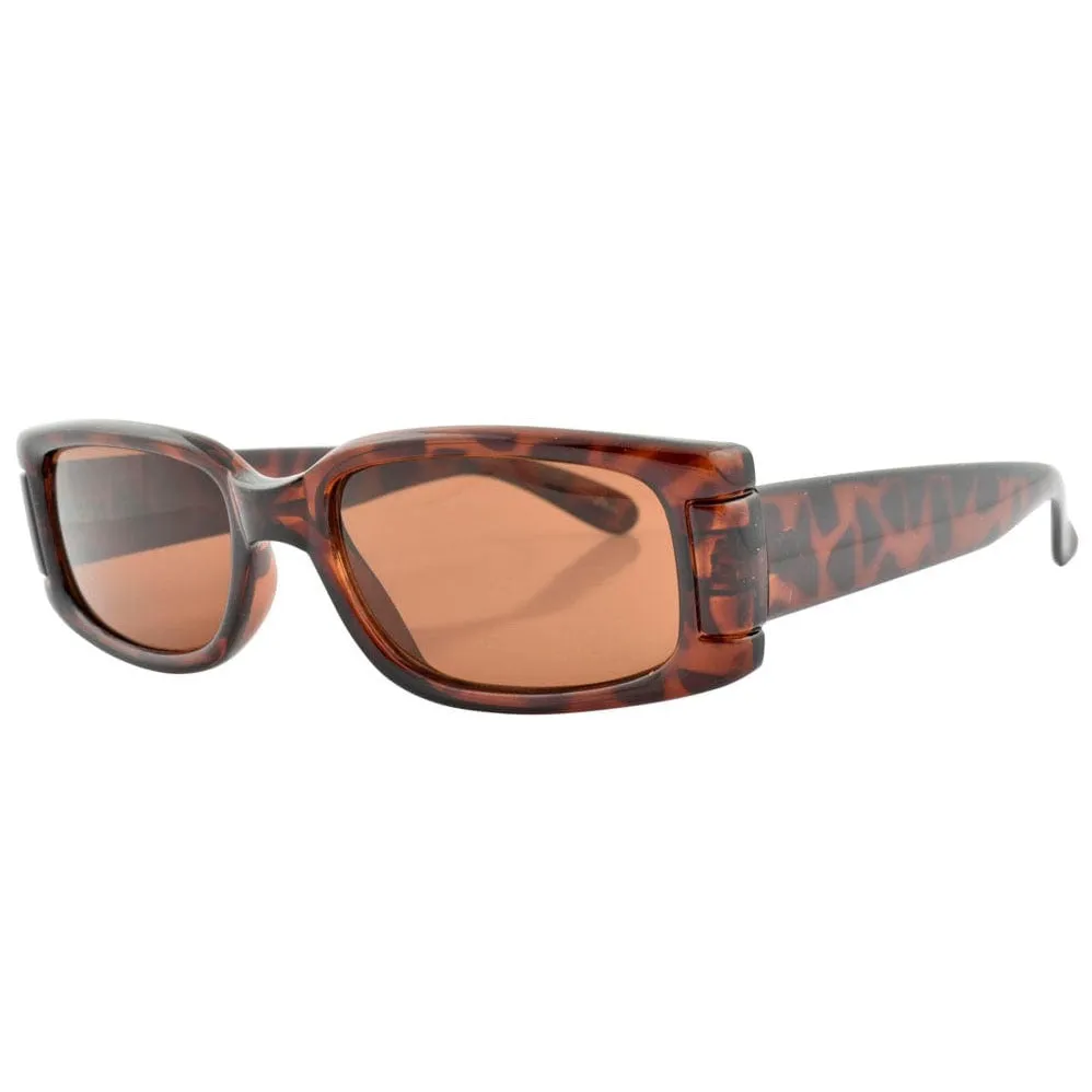 ZEPS Tortoise Square Sunglasses sold by Giant Vintage