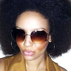 SAGO Brown Oversized Sunglasses sold by Giant Vintage
