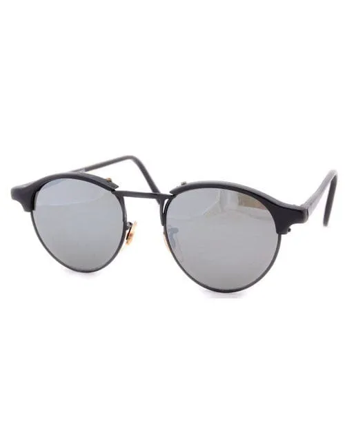 OXFORD Black/Black Steampunk Sunglasses sold by Giant Vintage product image thumbnail 2