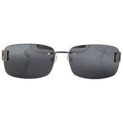 MADE Gunmetal Rimless Sunglasses sold by Giant Vintage