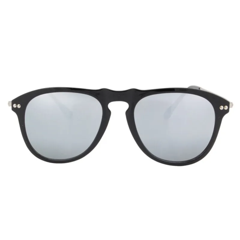 TUPELO Black/Mirror Aviator Sunglasses sold by Giant Vintage