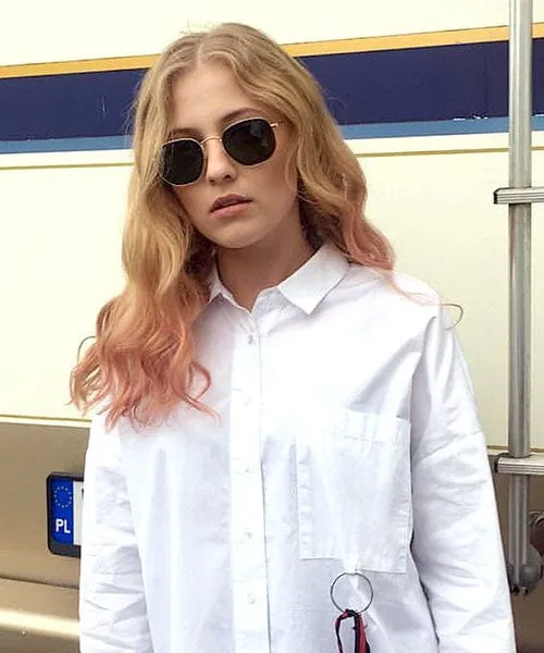 PENN Gold Square Hippie Sunglasses sold by Giant Vintage product image thumbnail 3